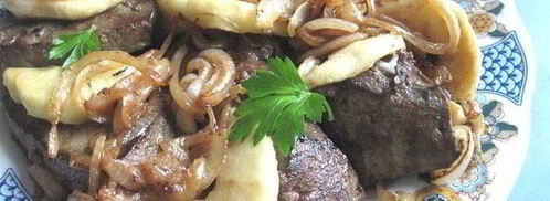 телячья печень по-берлински. Шаг 6