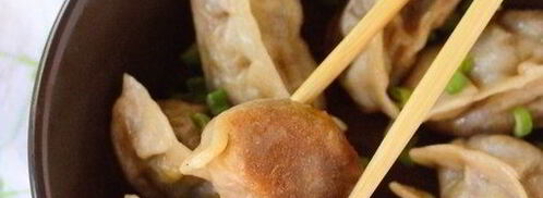 китайские пельмени с капустой и грибами. Шаг 6