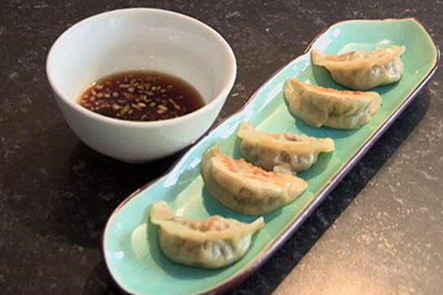 Рецепт китайских пельменей с креветками и овощами