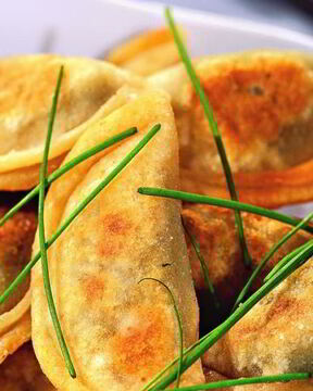 Китайские жареные пельмени