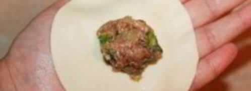 китайские жареные пельмени. Шаг 4