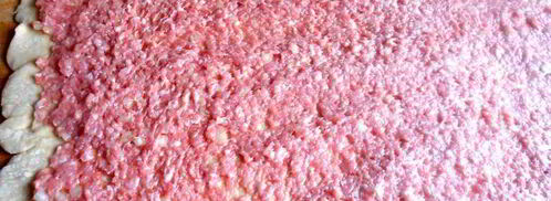 ленивые пельмени на овощной подушке. Шаг 15