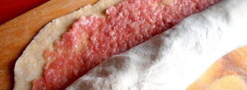 ленивые пельмени на овощной подушке. Шаг 18