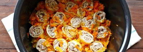 ленивые пельмени в мультиварке. Шаг 13