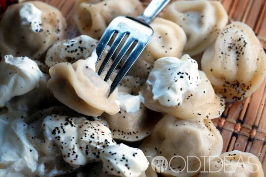 Рецепт пельменей с грибами