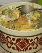 Пельмени с майонезом в духовке