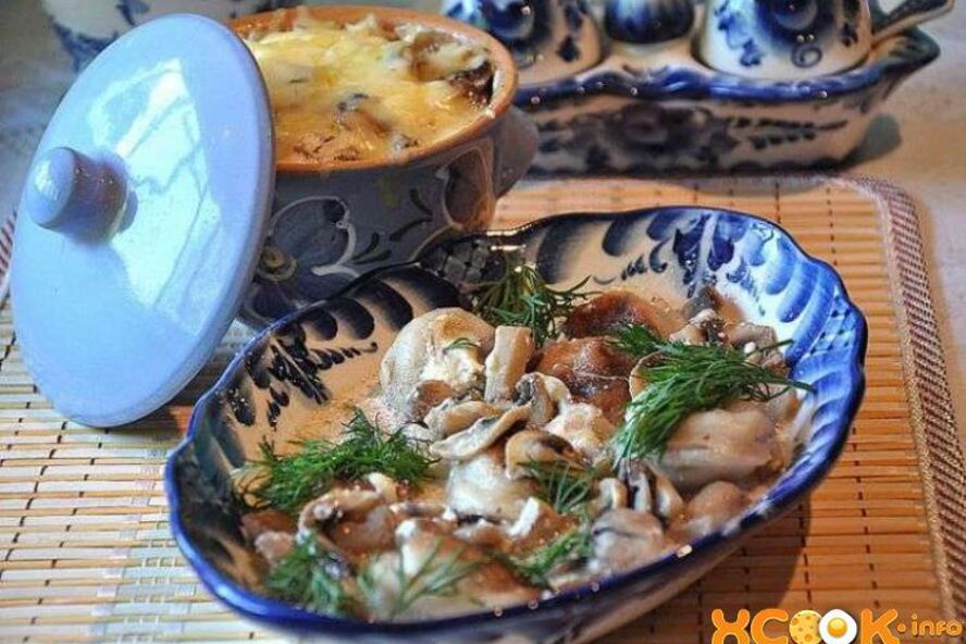 Рецепт пельменей в горшочках