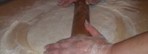 тесто для хинкали. Шаг 6