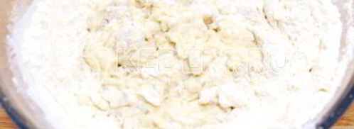 тесто для пельменей. Шаг 2