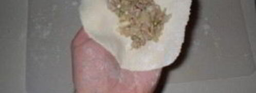 японские пельмени gyoza. Шаг 7