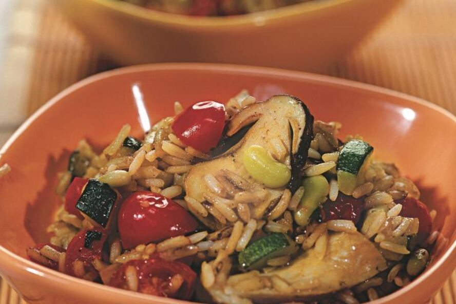 Рецепт овощного пилава