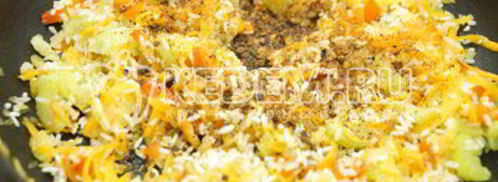 овощной плов. Шаг 6