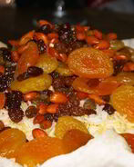 Плов азербайджанский с сухофруктами