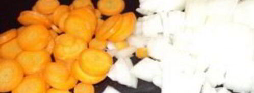 плов из булгура с курицей. Шаг 2