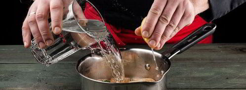 плов из красного и бурого риса с креветками. Шаг 4