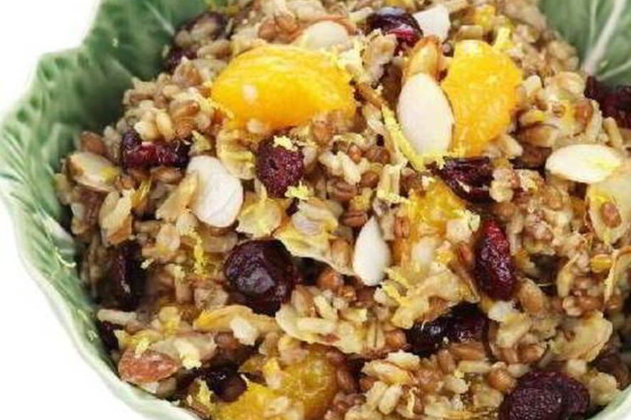 Рецепт плова с фруктами и орехами