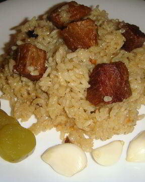 Плов с говядиной