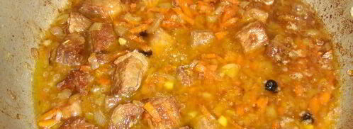 плов с говядиной. Шаг 7