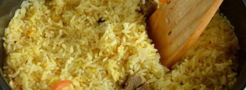 плов с индейкой в мультиварке. Шаг 7