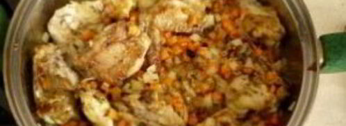 плов с курицей и овощами. Шаг 4