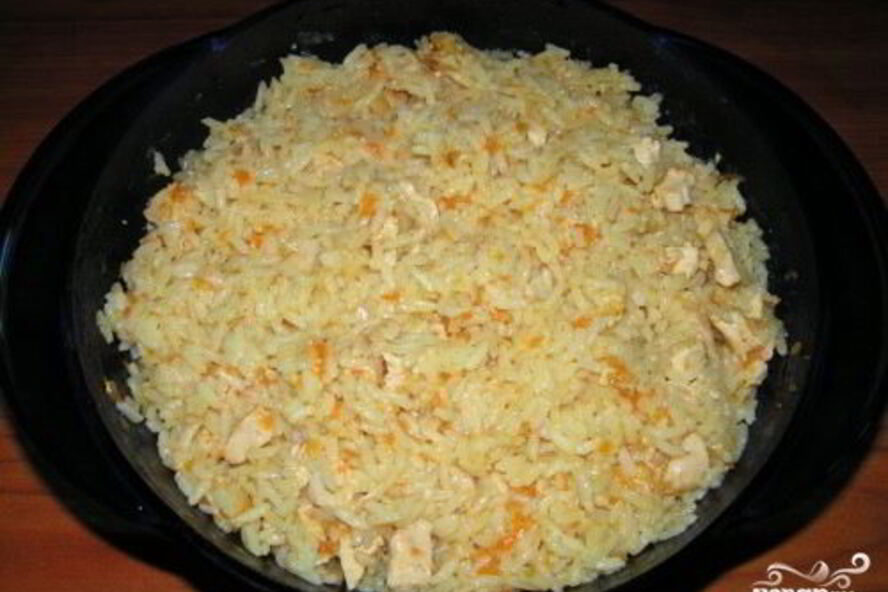 Рецепт плова с курицей в микроволновке