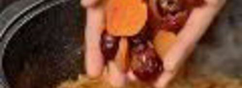 плов с морковью и сухофруктами. Шаг 4