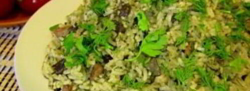 плов с зеленью. Шаг 4