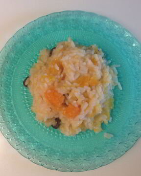 Плов сладкий с тыквой