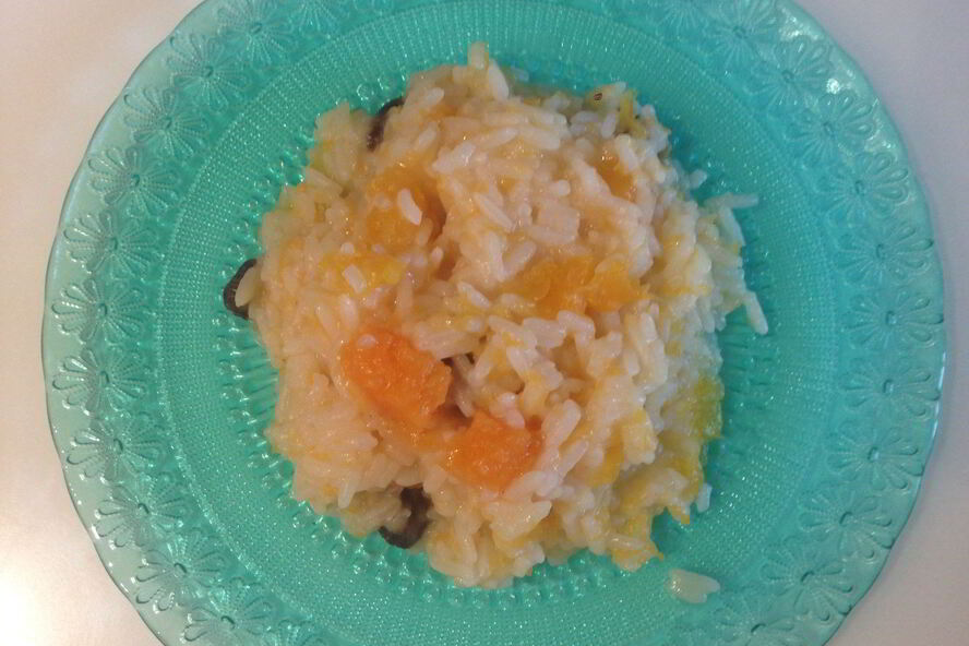 Рецепт плова сладкого с тыквой