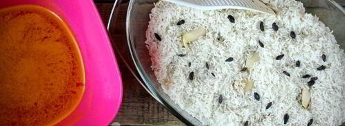 плов со свининой в духовке. Шаг 8