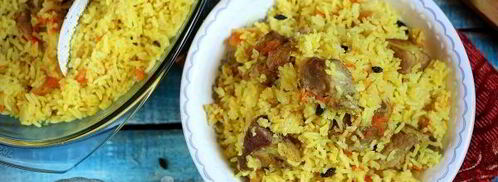 плов со свининой в духовке. Шаг 12