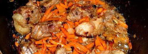 плов со свиными ребрышками. Шаг 3