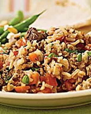 Плов узбекский с говядиной