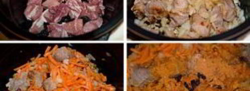 плов в мультиварке-скороварке. Шаг 2