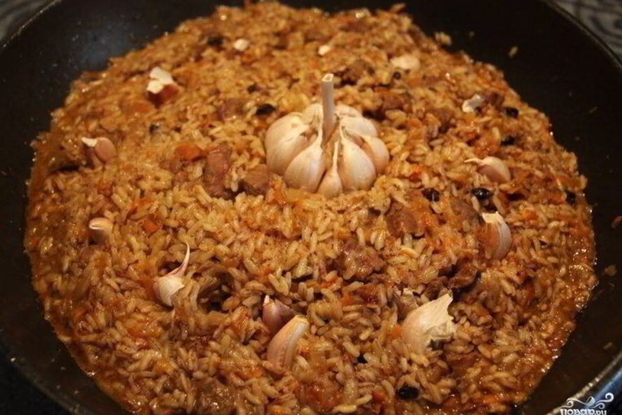 Рецепт плова в воке