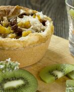 Сладкий плов с сухофруктами и орехами