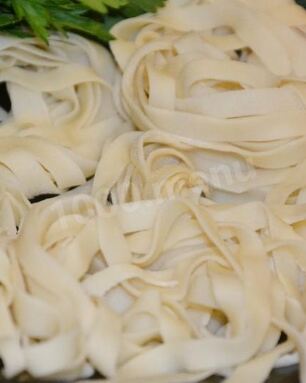 Постная лапша