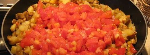 баклажанное рагу. Шаг 3