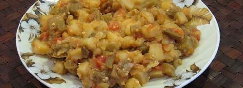 баклажанное рагу. Шаг 4