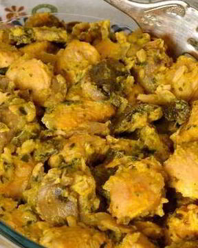 Фрикасе из индейки