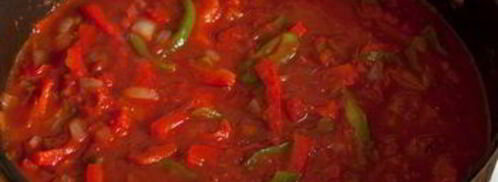 фрикасе из курицы со сладким перцем. Шаг 5