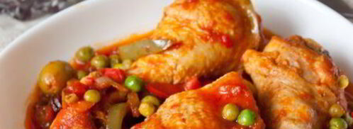 фрикасе из курицы со сладким перцем. Шаг 10