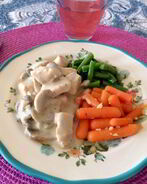 Фрикасе из курицы