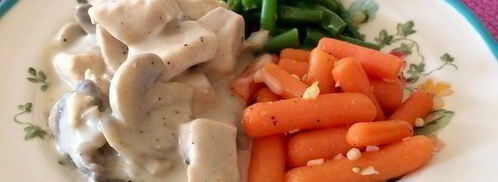 фрикасе из курицы. Шаг 6