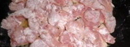 куриное фрикасе в сливочном соусе. Шаг 3