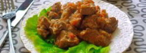 мясное рагу с баклажанами. Шаг 6