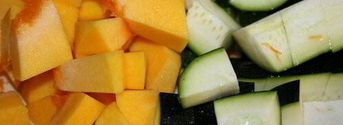 мясное рагу с тыквой и цуккини. Шаг 3