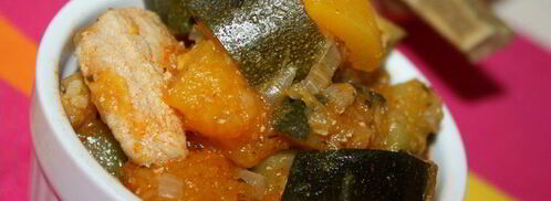 мясное рагу с тыквой и цуккини. Шаг 4