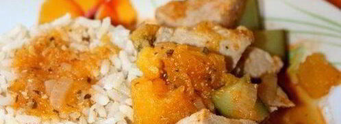 мясное рагу с тыквой и цуккини. Шаг 5