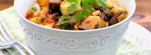 овощное рагу с баклажанами и кабачками в мультиварке. Шаг 10